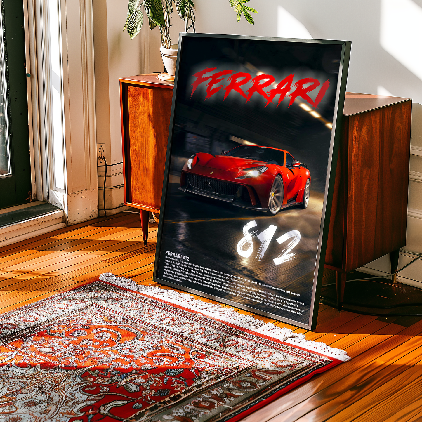 Ferrari 812 Concept Poster