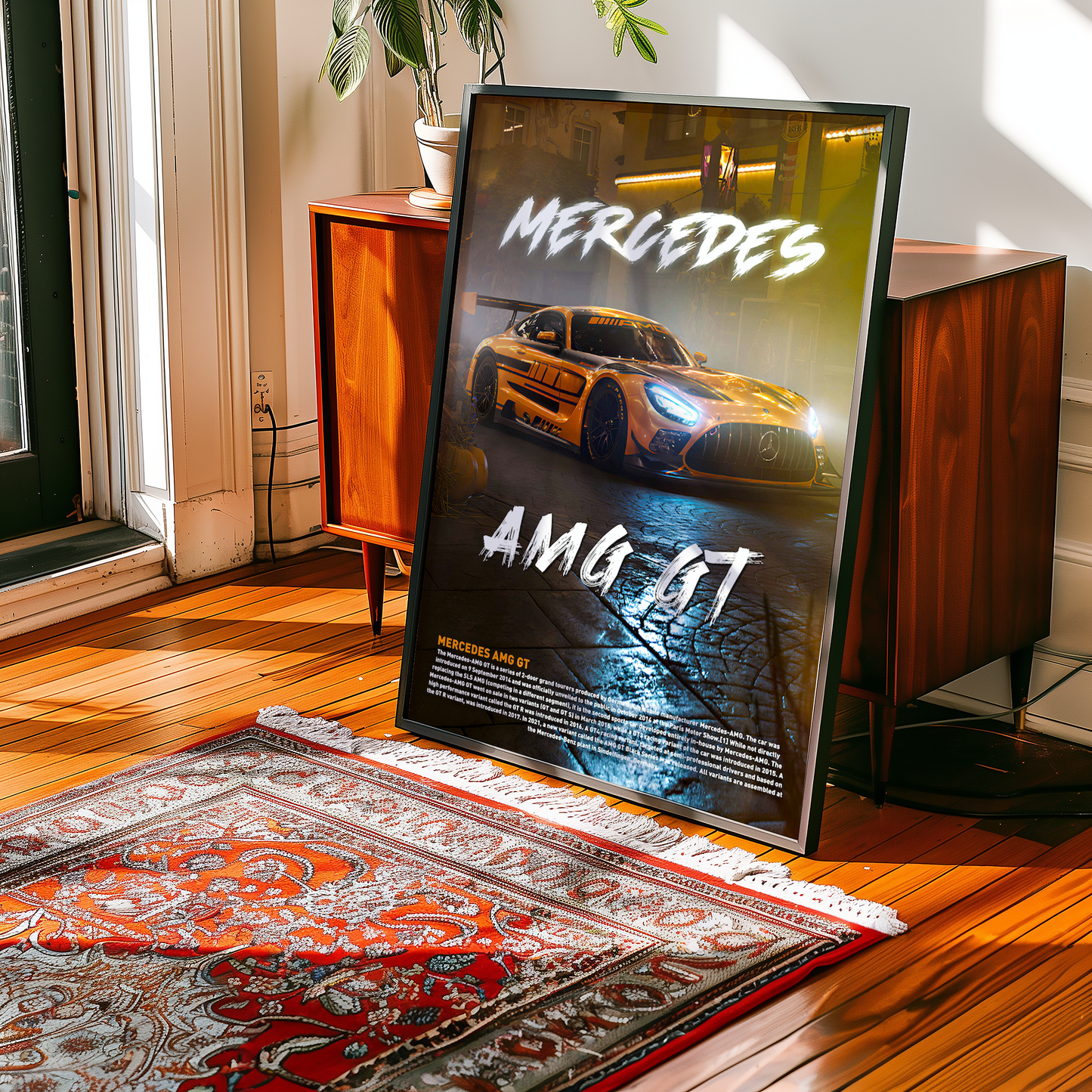 Mercedes AMG GT Concept Poster