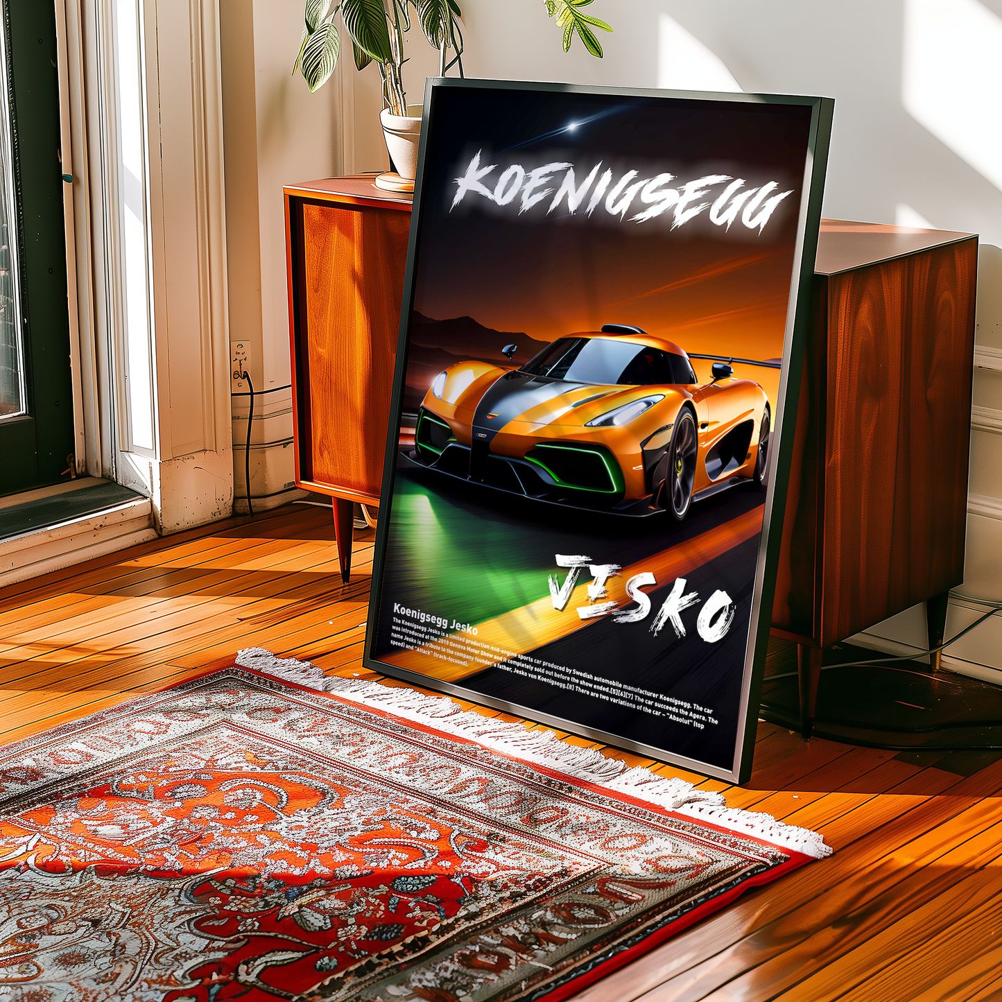 Koenigsegg Jesko Concept Poster