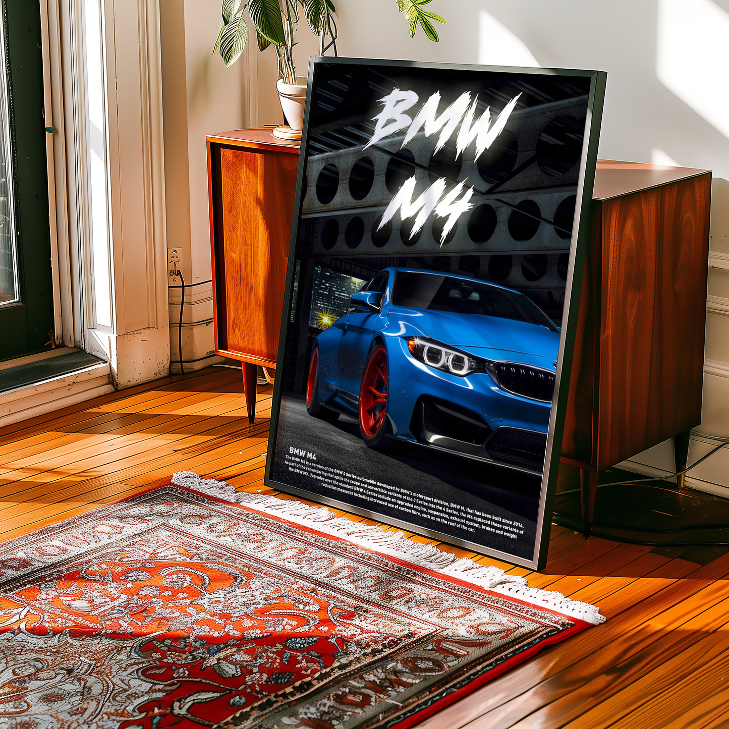 BMW M4 Concept Poster