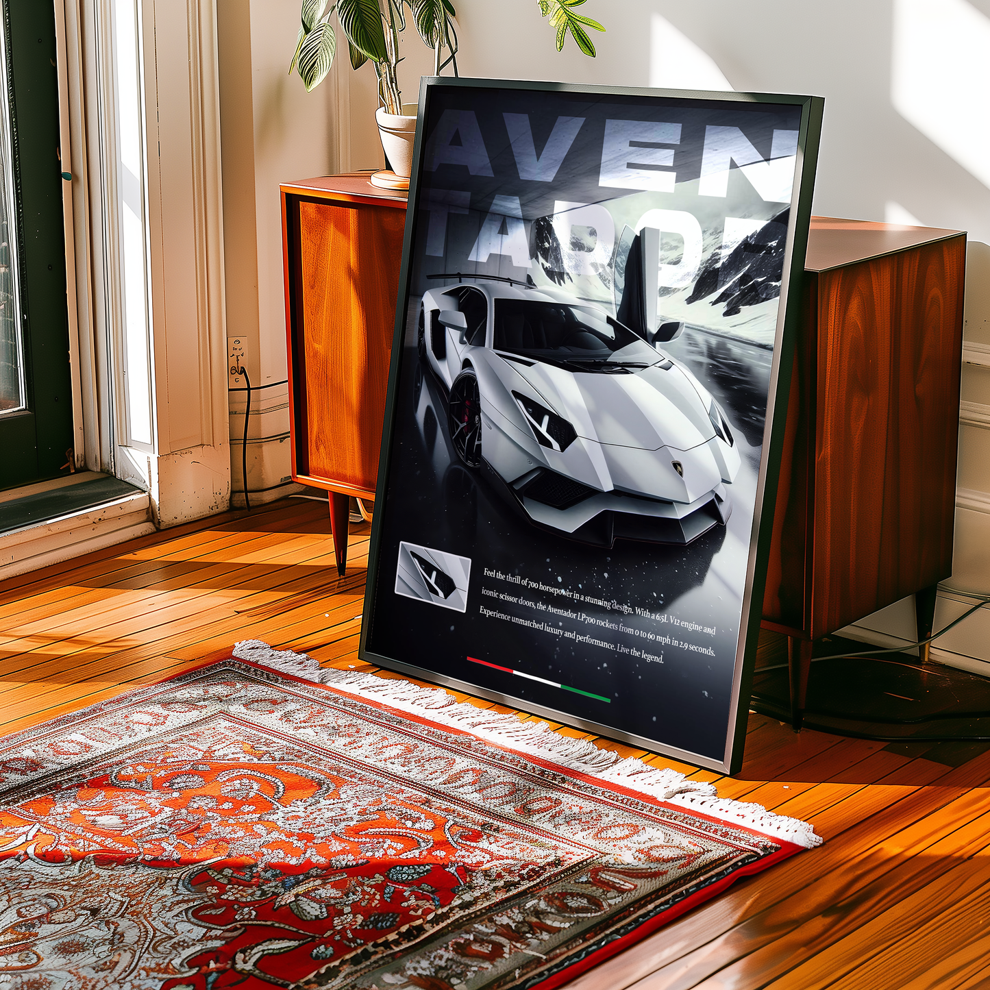 Lamborghini Aventador Concept Poster