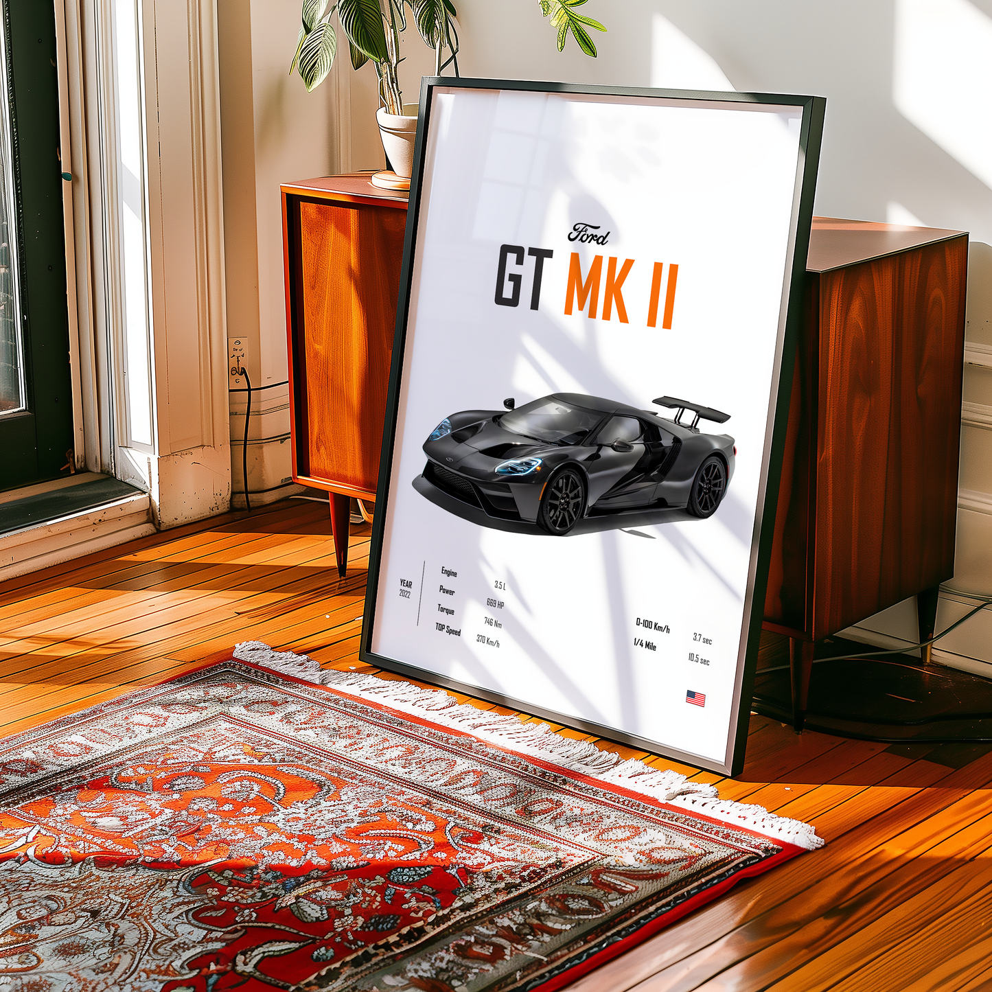 Ford GT MK II 'CORE' Poster