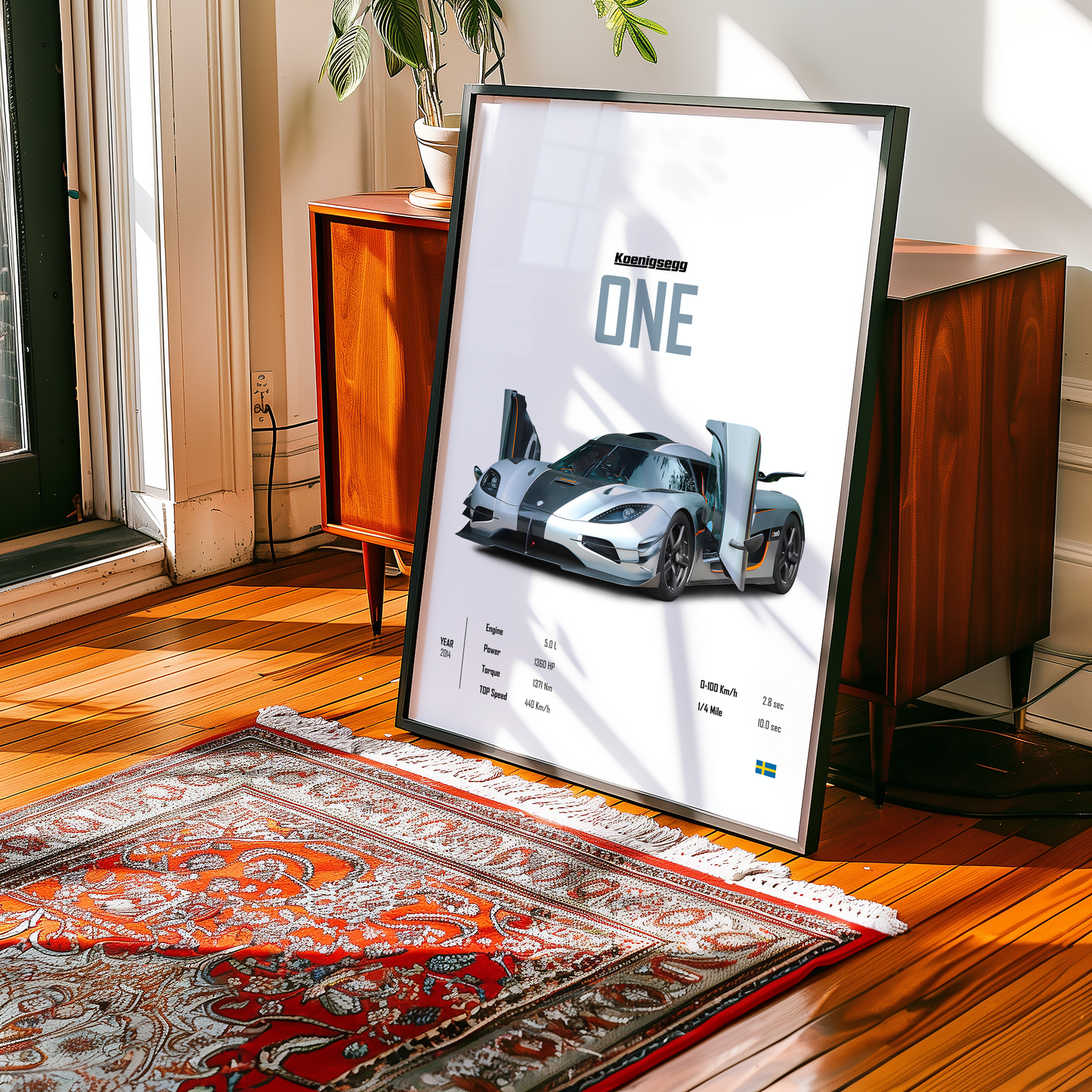 Koenigsegg One 'CORE' Poster