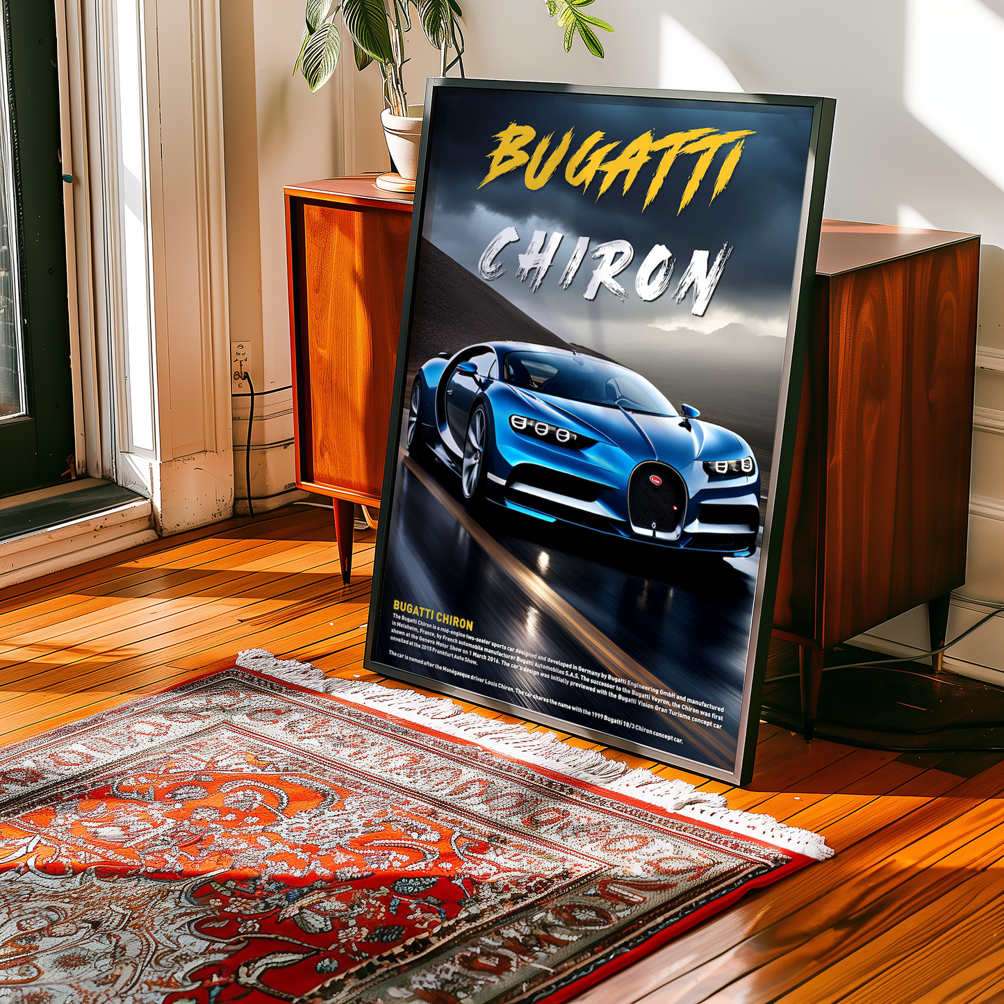 Bugatti Chiron Concept Poster
