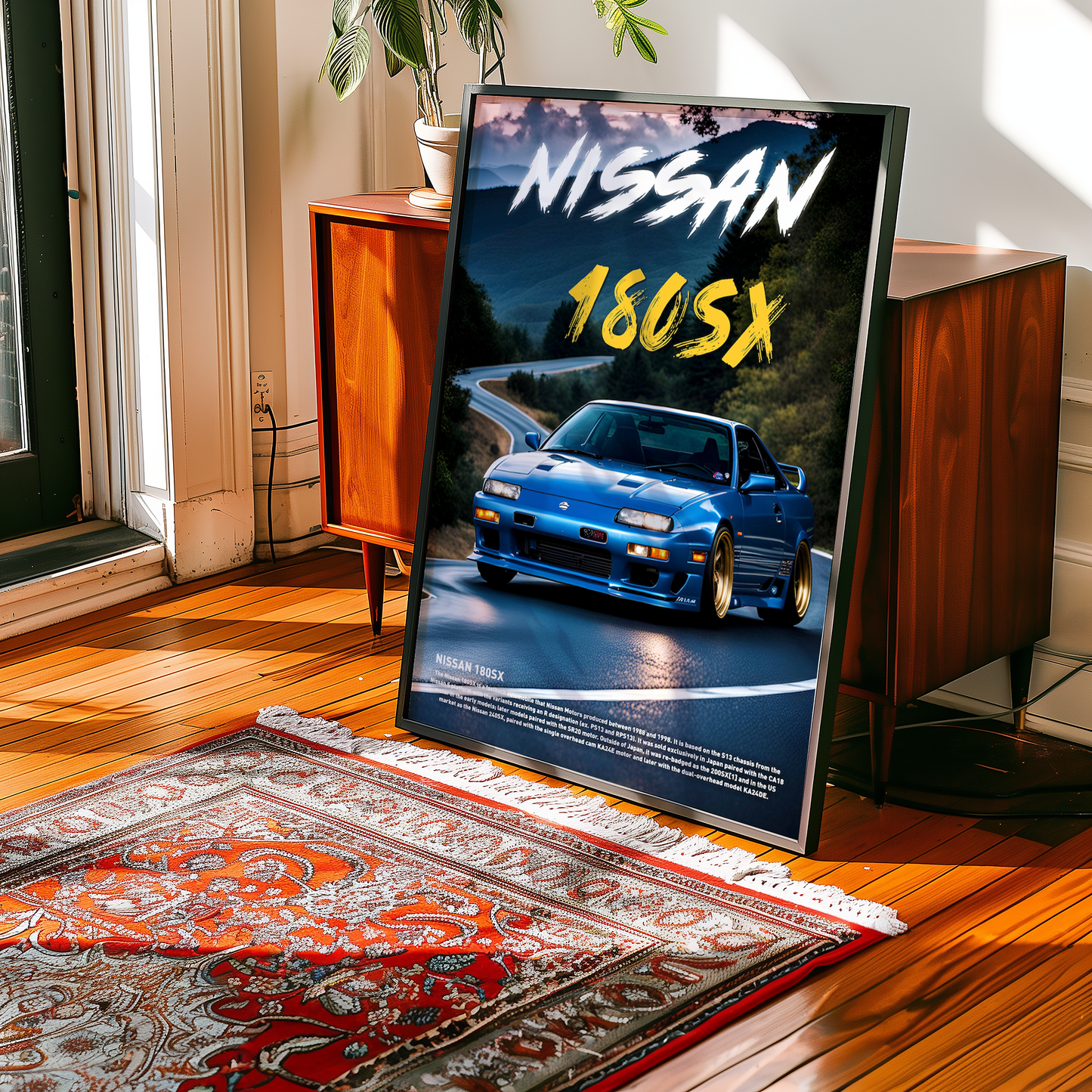 Nissan 180SX Concept Poster