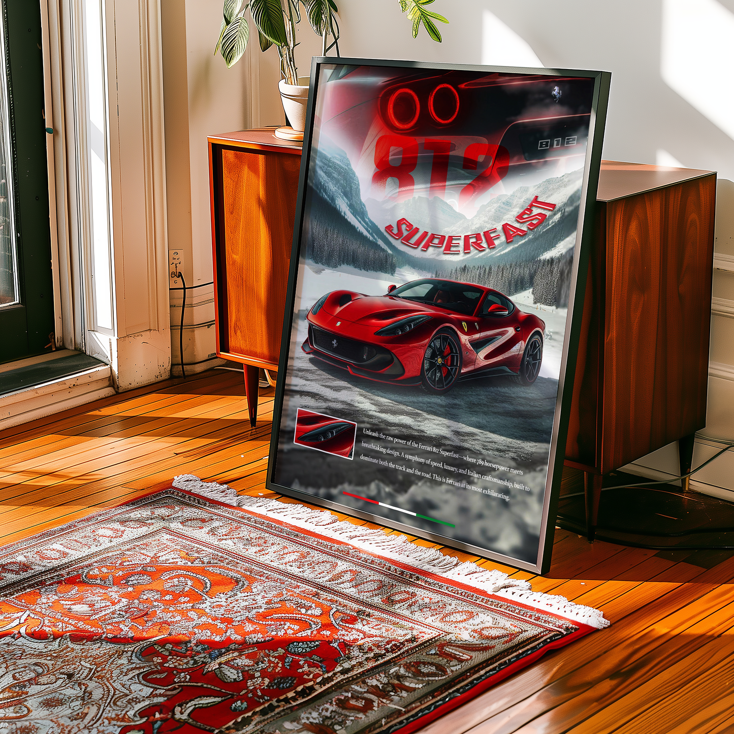 Ferrari 812 Superfast Concept Poster