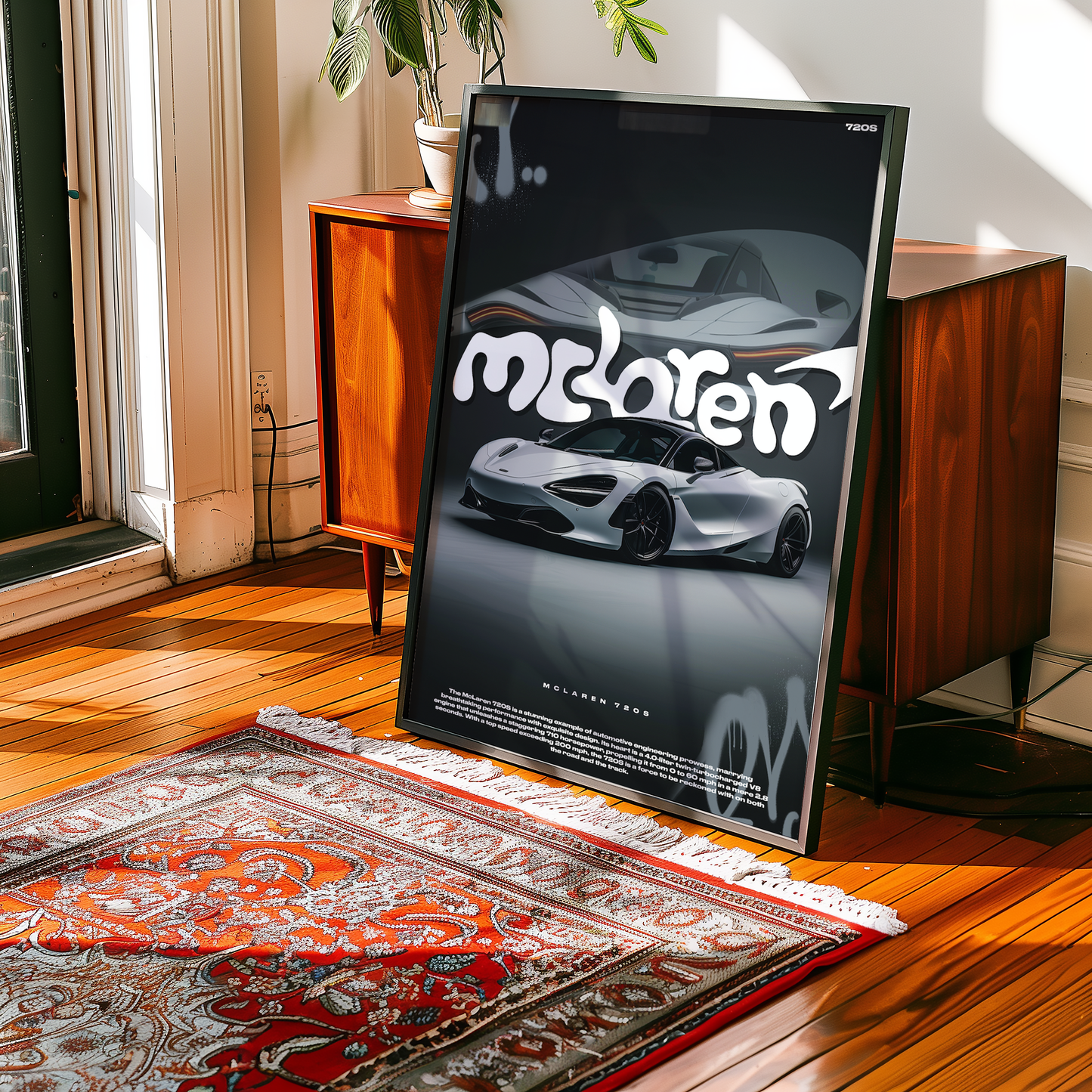 McLaren 720S Concept Poster