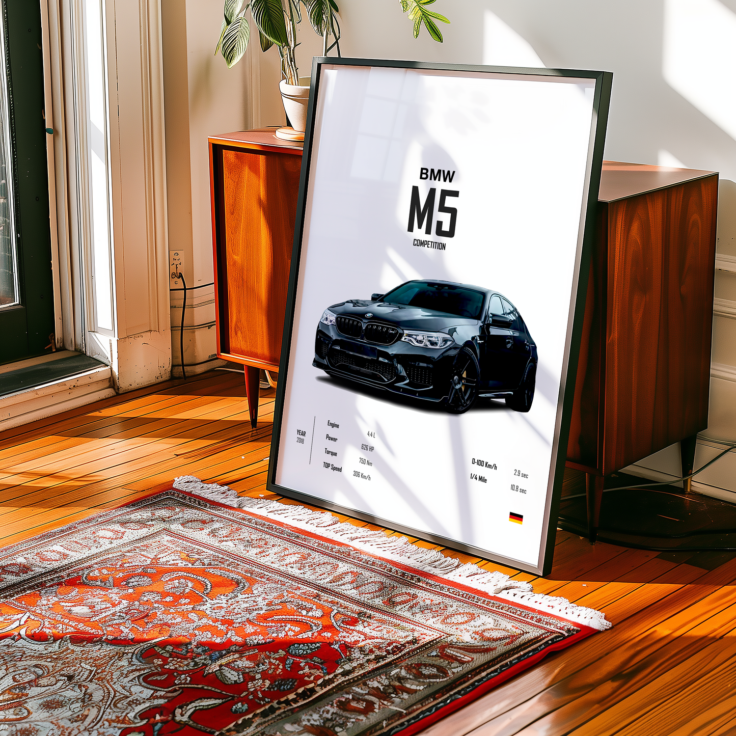 BMW M5 Competition 'CORE' Poster