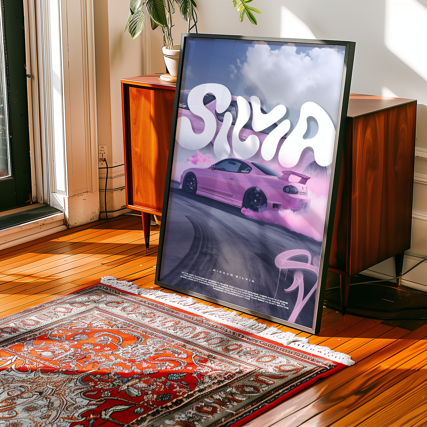 Nissan Silvia Concept Poster