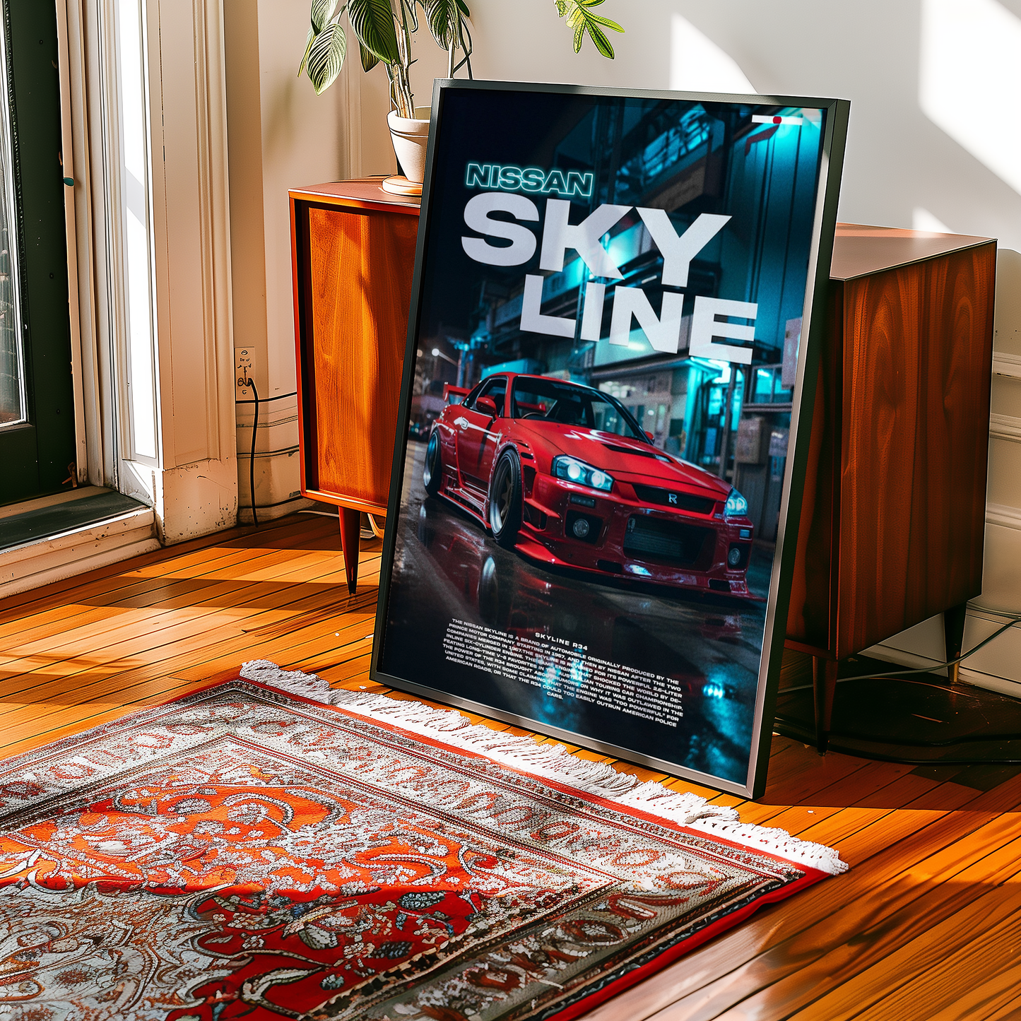 Nissan Skyline R34 Concept Poster