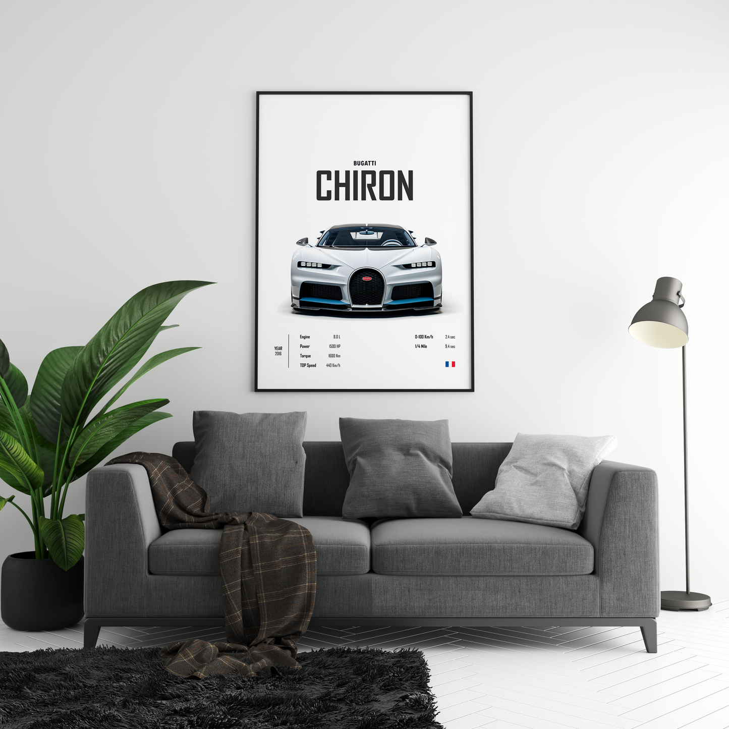 Bugatti Chiron 'CORE' Poster