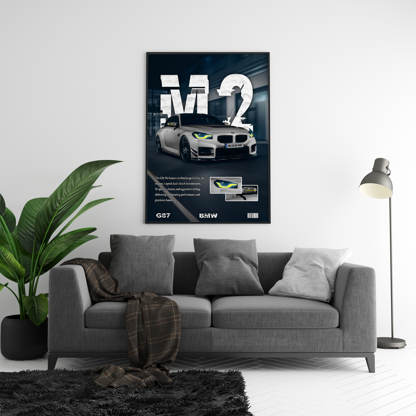 BMW M2 Details Poster
