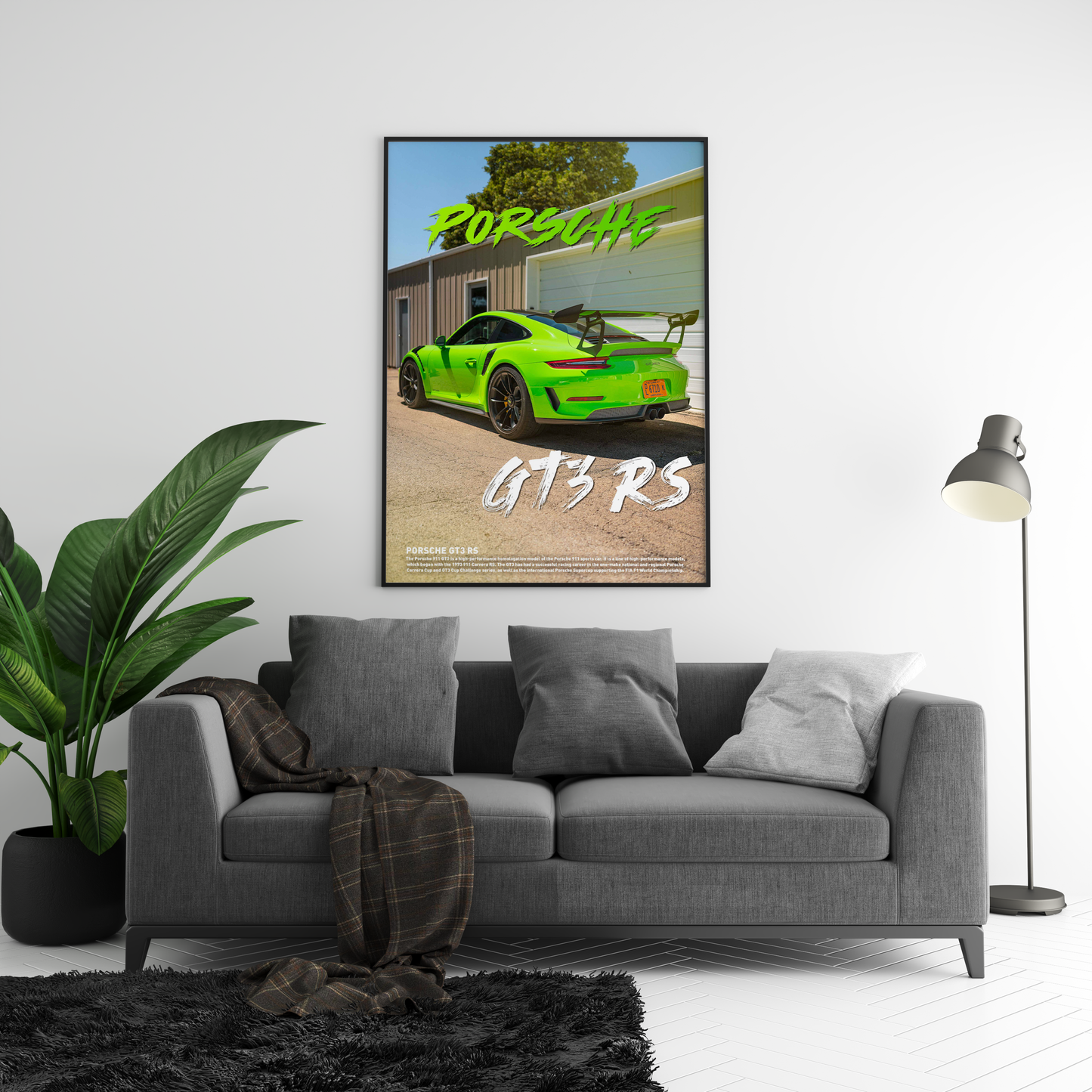 Porsche GT3 RS Concept Poster