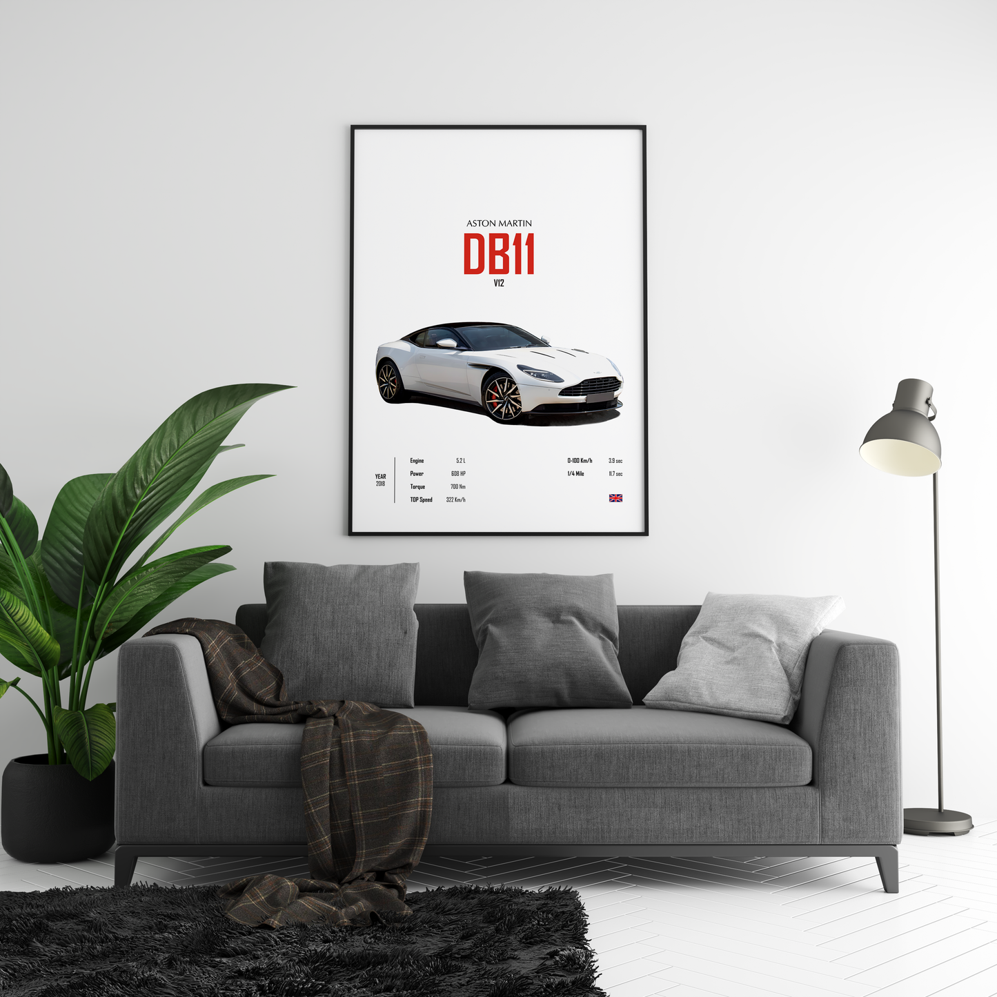 Aston Martin DB11 'CORE' Poster