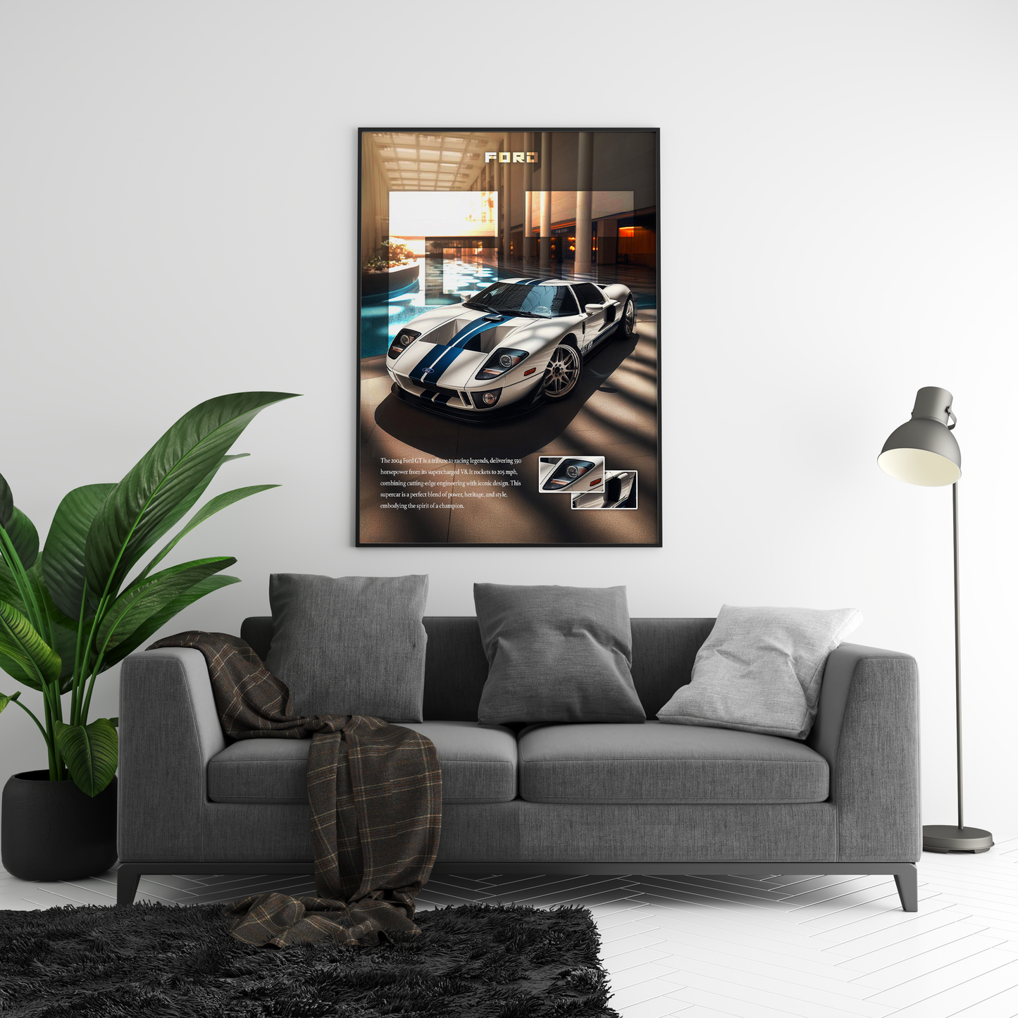 Ford GT Details Poster