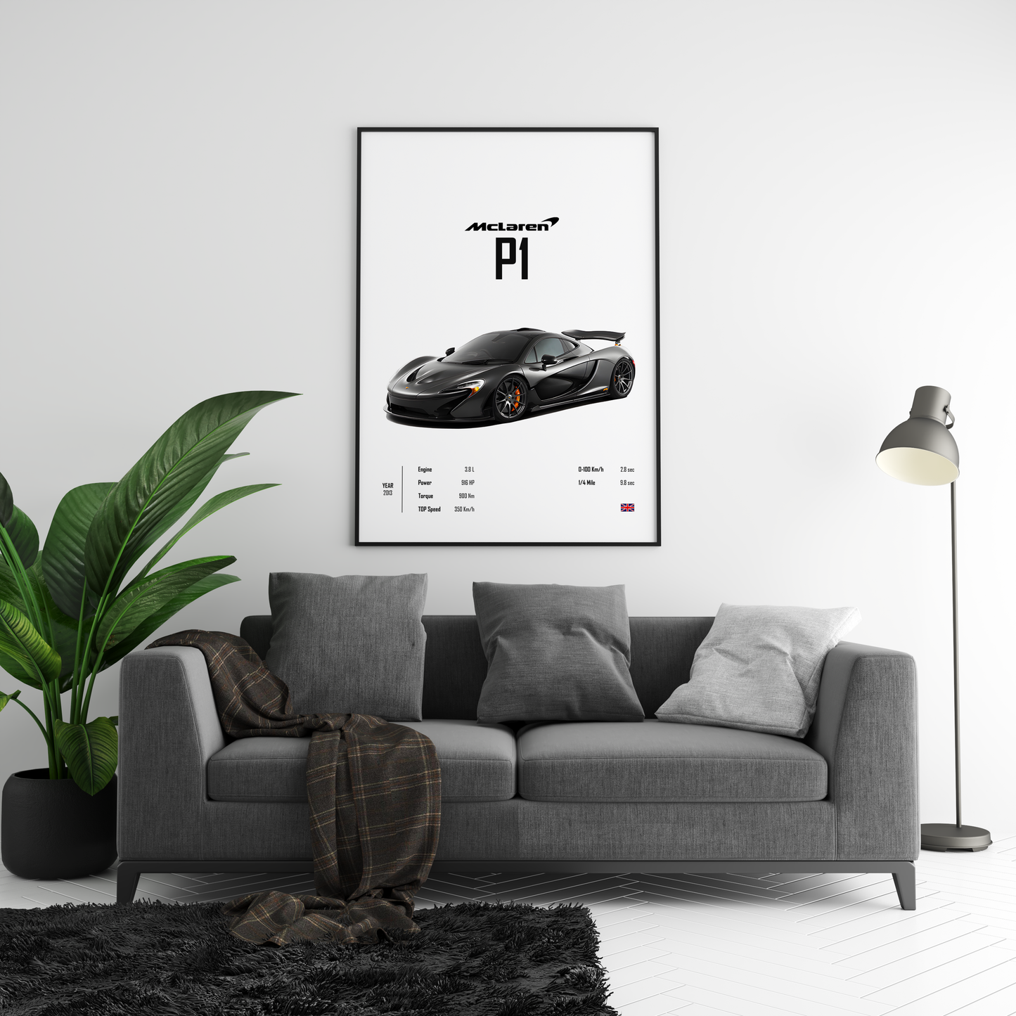 McLaren P1 'CORE' Poster
