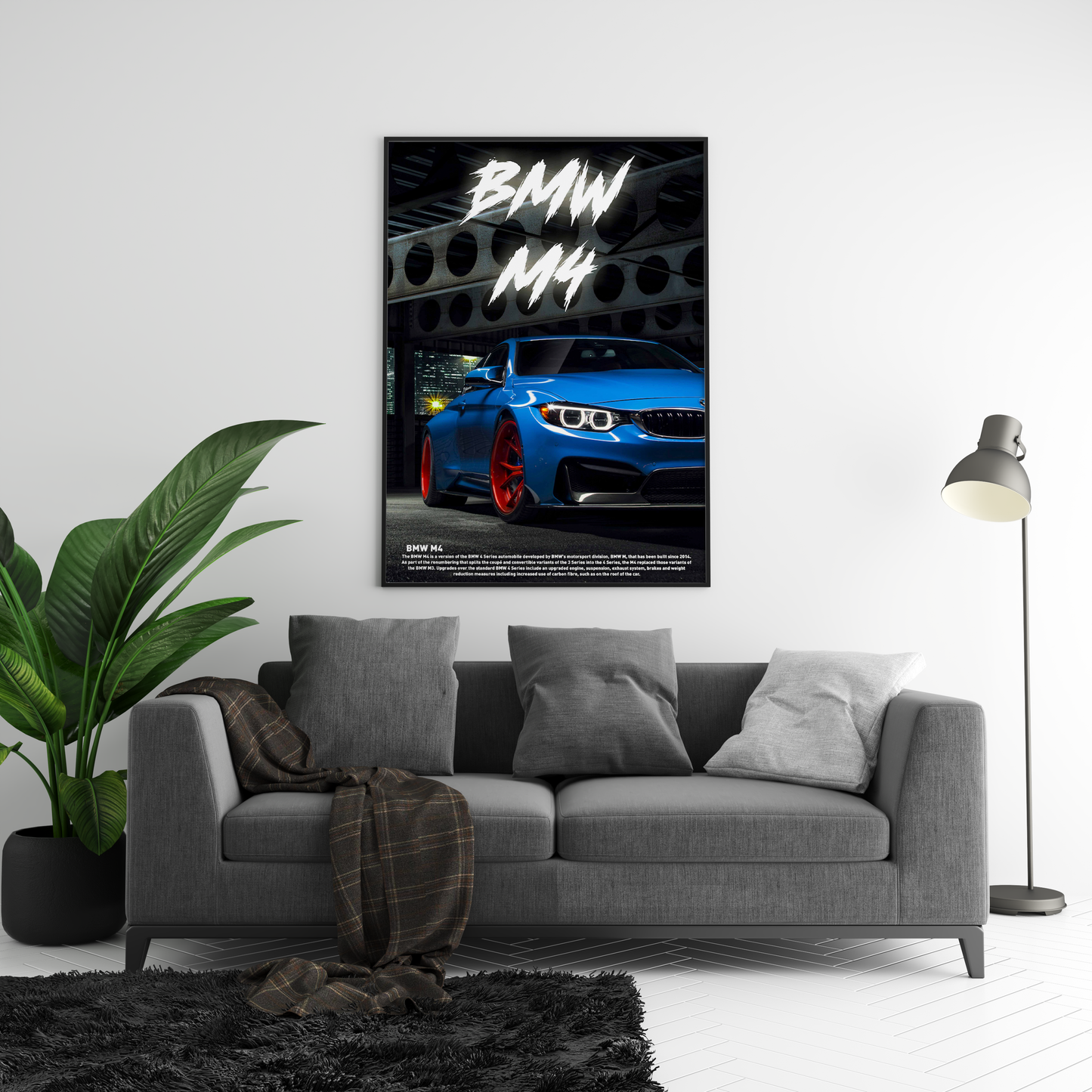 BMW M4 Concept Poster