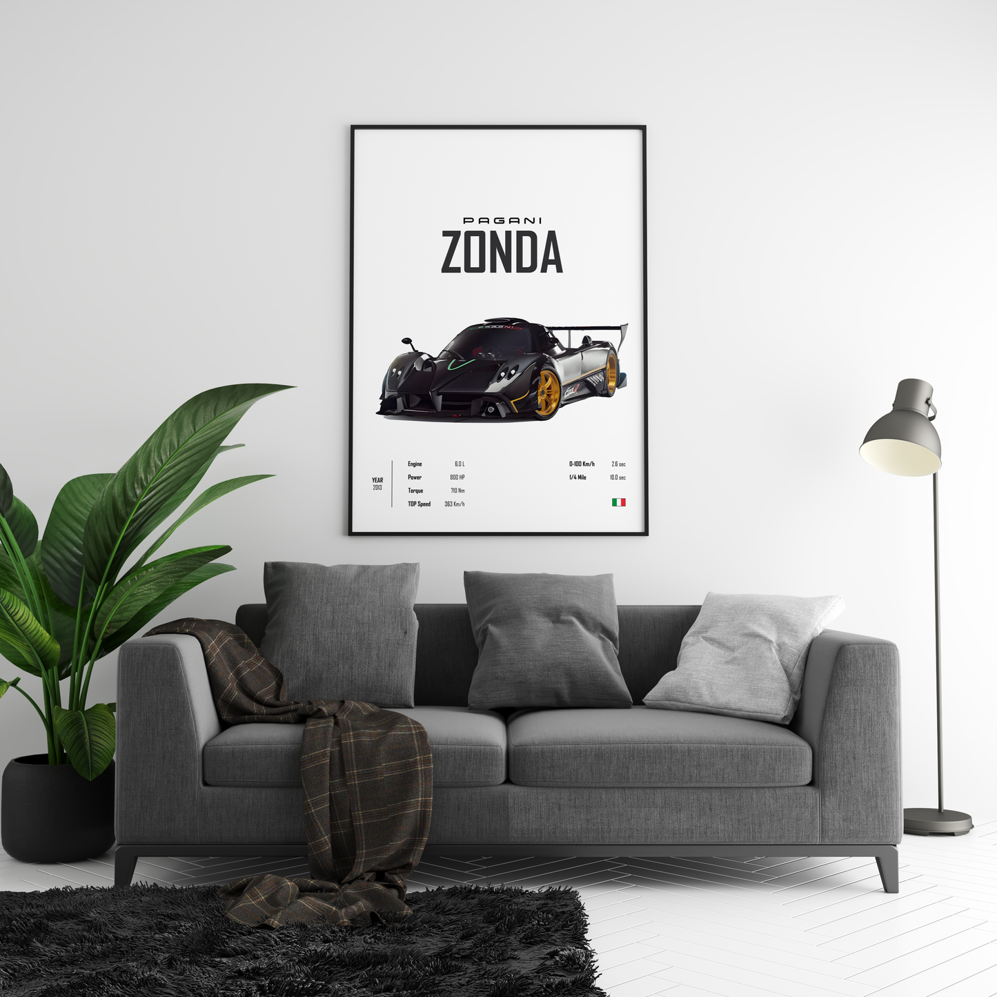 Pagani Zonda 'CORE' Poster