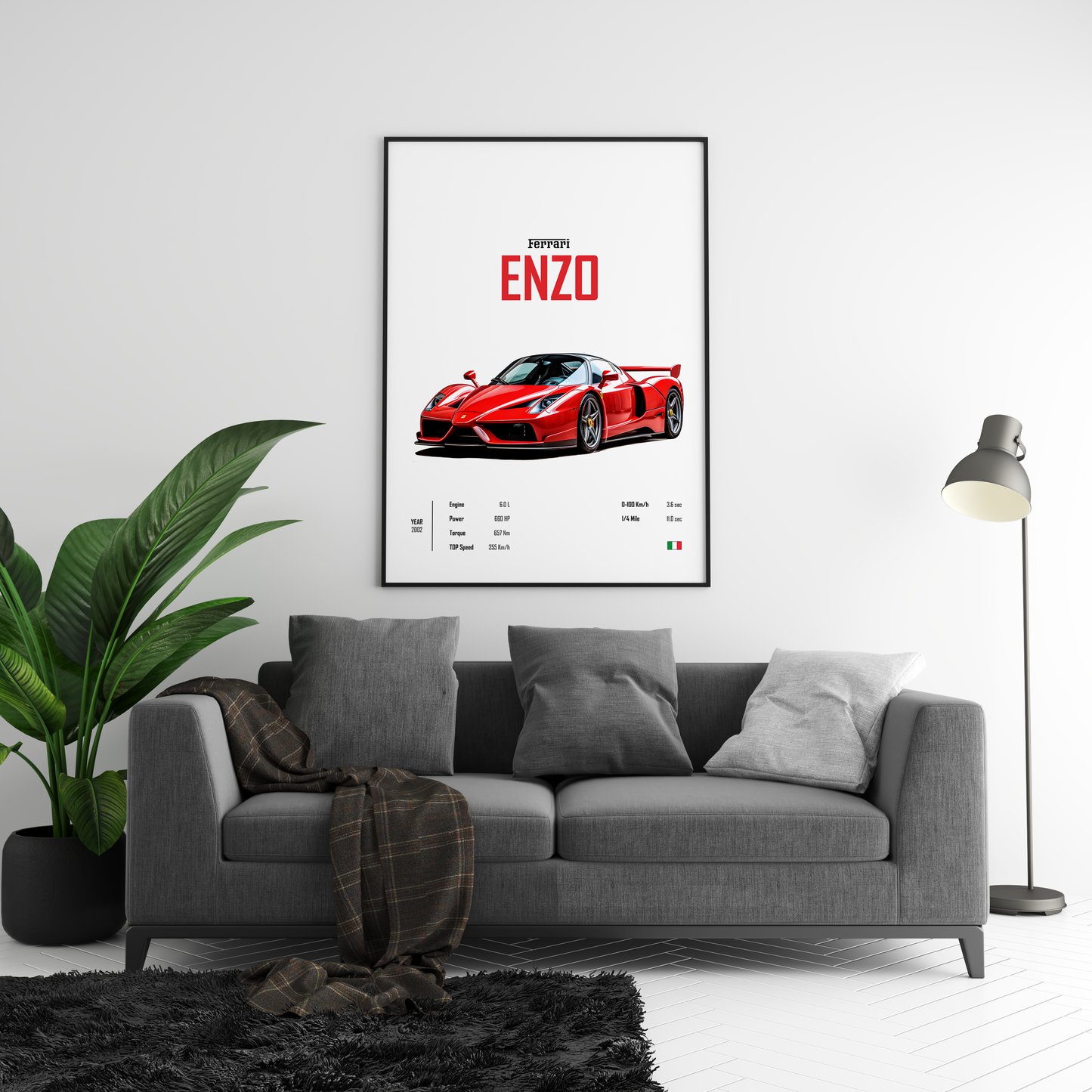 Ferrari Enzo 'CORE' Poster