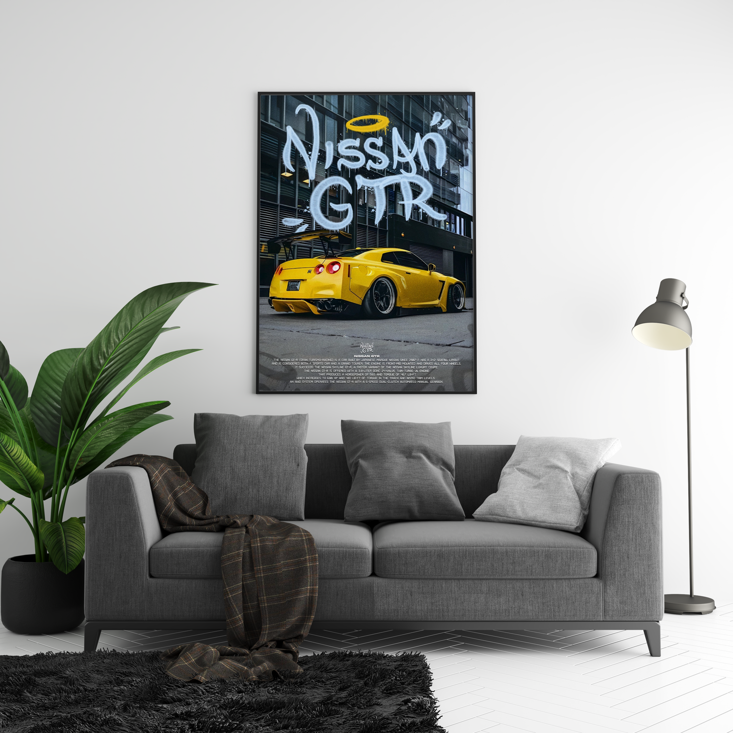 Nissan GT-R Concept Poster