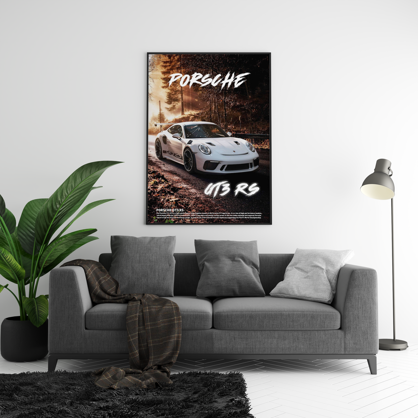 Porsche GT3 RS Concept Poster