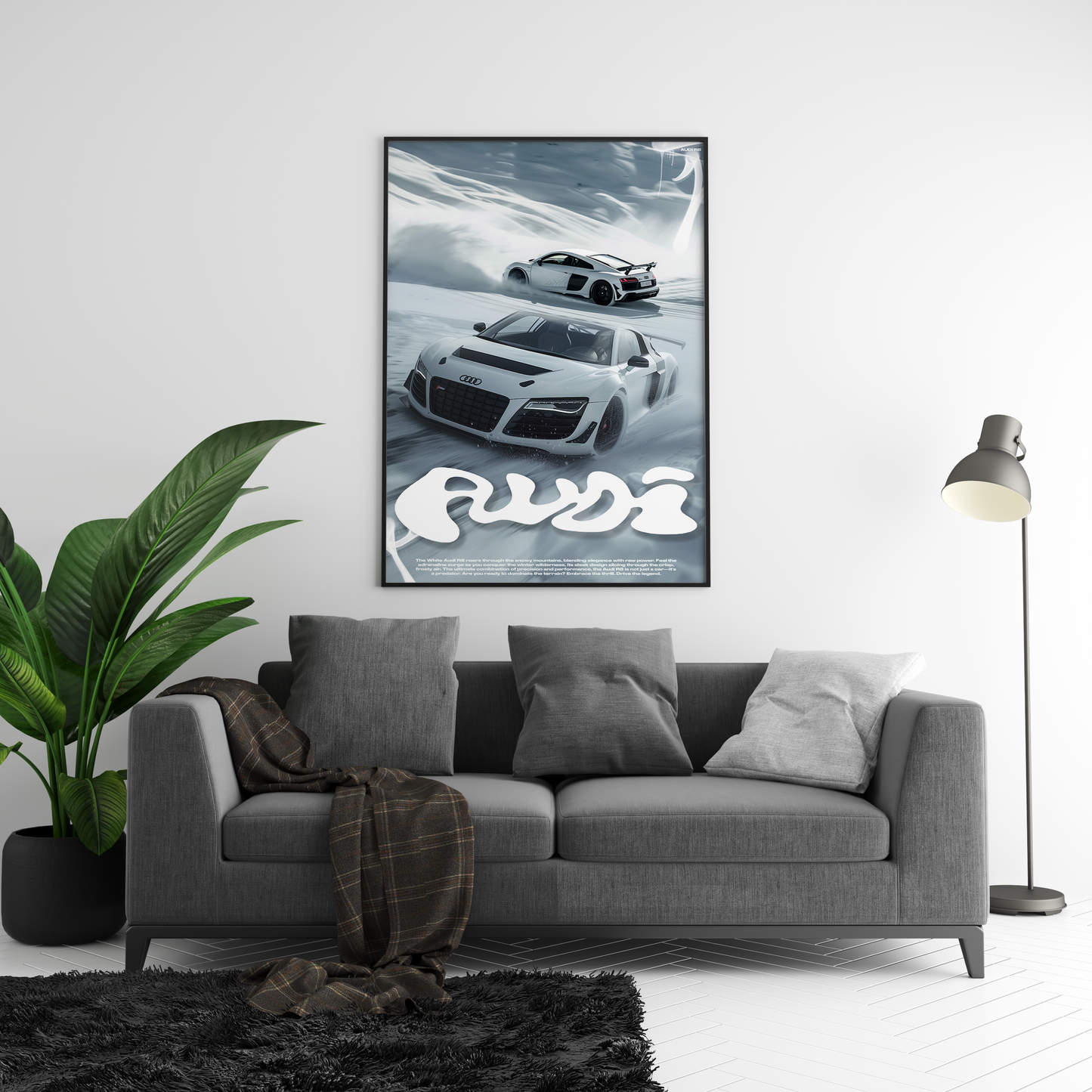 Audi R8 Concept Poster