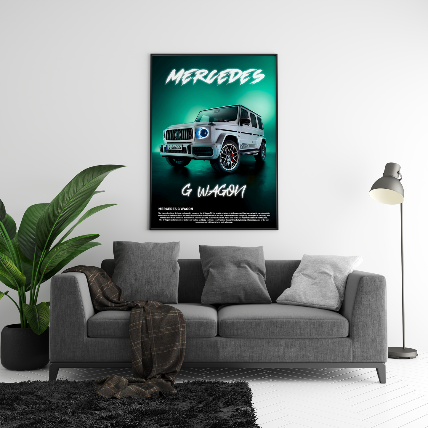 Mercedes G-Wagon Concept Poster