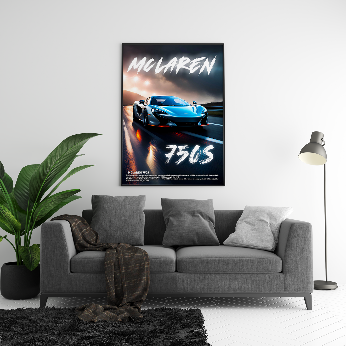 McLaren 750S Concept Poster