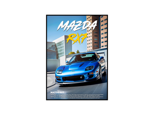 Mazda RX-7 Concept Poster