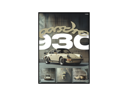 Porsche 930 Concept Poster