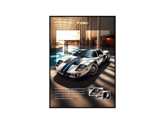 Ford GT Details Poster