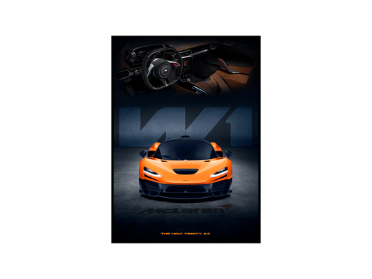 McLaren W1 Concept Poster