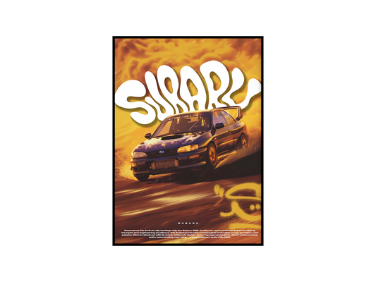 Subaru Impreza Concept Poster