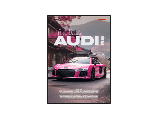 Audi R8 Concept Poster