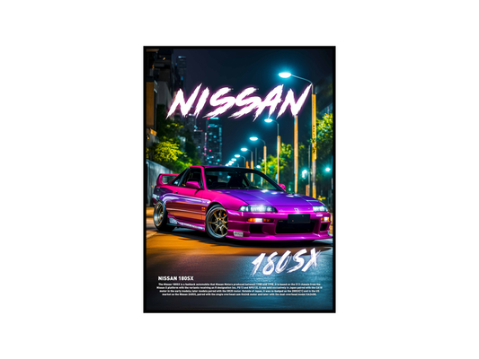 Nissan 180SX Concept Poster