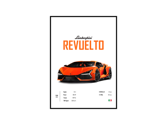 Lamborghini Revuelto 'CORE' Poster