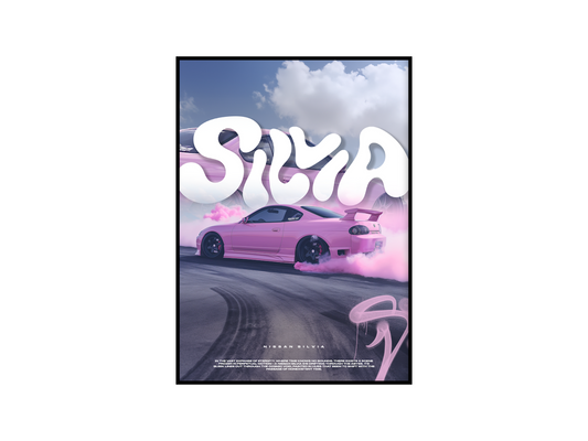 Nissan Silvia Concept Poster