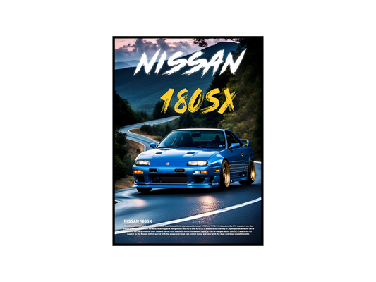 Nissan 180SX Concept Poster
