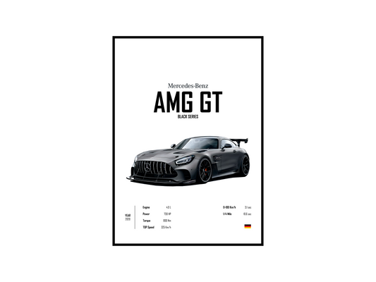 Mercedes Benz AMG GT 'CORE' Poster