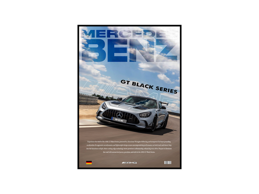 Mercedes AMG GT Concept Poster