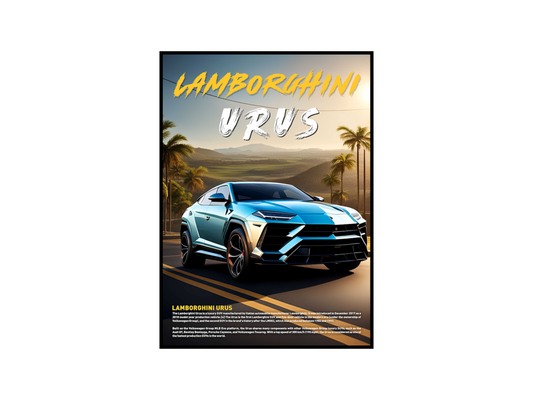 Lamborghini Urus Concept Poster