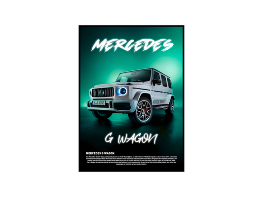 Mercedes G-Wagon Concept Poster