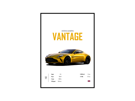 Aston Martin Vantage 'CORE' Poster