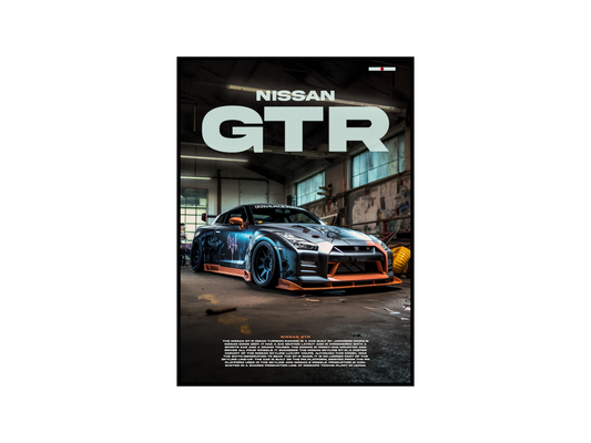 Nissan GT-R Concept Poster