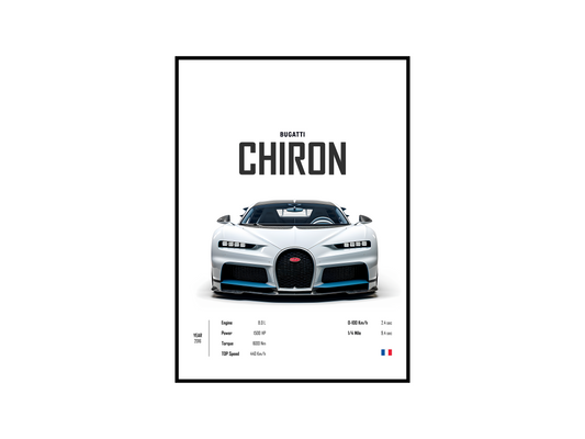 Bugatti Chiron 'CORE' Poster