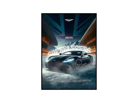 Aston Martin DBS 770 Concept Poster
