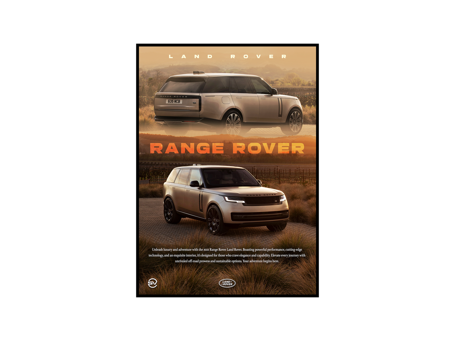 Range Rover Concept Poster