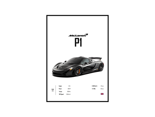 McLaren P1 'CORE' Poster