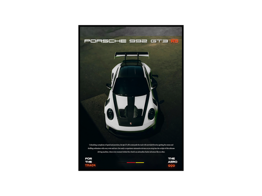 Porsche 992 GT3 RS Concept Poster