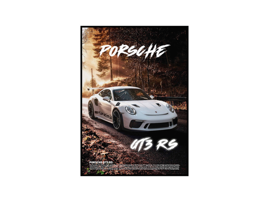 Porsche GT3 RS Concept Poster